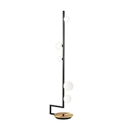 Standerlampe BIRDS PT5 5-flammer, med afbryder G9 IP20, sort mat 