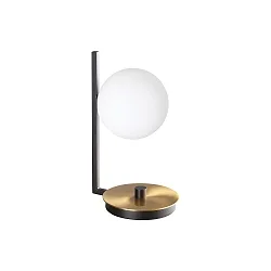 Bordlampe BIRDS TL1 1-flamme, med afbryder G9 IP20, sort mat 