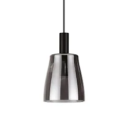 Pendel COCO 1-flamme, justerbar IP20, røgfarver