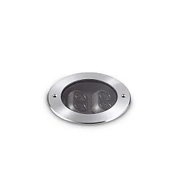 Gulvindbygningslampe TAURUS PT D13 ACCENT ROUND 2-fold, svingbar, tilgængelig, omskiftelig IP67, stål 