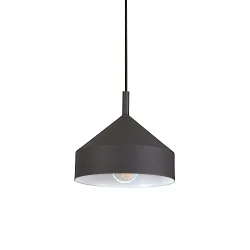 Pendel YURTA justerbar E27 IP20, sort