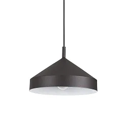 Pendel YURTA 300 justerbar E27 IP20, sort