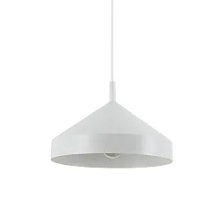 Pendel YURTA 300 justerbar E27 IP20, hvid