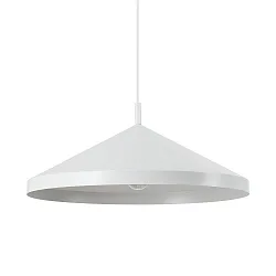 Pendel YURTA 500 justerbar E27 IP20, hvid