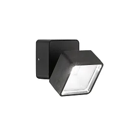 Udendørs wall luminaire OMEGA firkantet IP54, sort