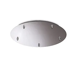 baldakin ROUND STANDARD Ø 46CM 5-fold, rund, chrom, poleret