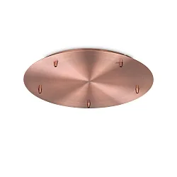 baldakin ROUND STANDARD Ø 46CM 5-fold, rund, kobber, bruneret
