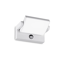 Udendørs wall luminaire SWIPE AP PIR med sensor, vipbar, med diffuser IP54, grå 