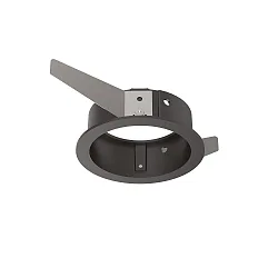 Installationshus BENTO 1-fold, rund, med ramme