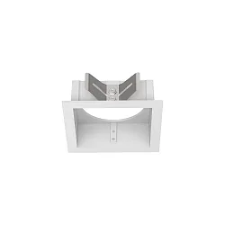 recessed housing BENTO 1-fold, with frame, square, white