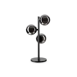 table lamp PERLAGE 3 flames G9 IP20, black 