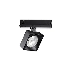 3-faset spot POV TRACK LED firkantet, med adapter LED IP20, sort