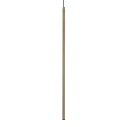 Pendel FILO IP20, messing satineret 
