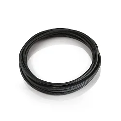 kabel CAVO TESSUTO lige, sort