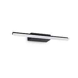 Væglampe RIFLESSO IP20, sort 