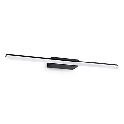 Væglampe RIFLESSO IP20, sort 
