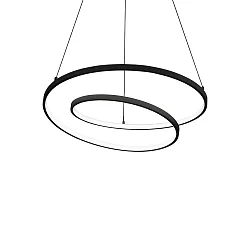 pendant luminaire OZ D60 DALI/PUSH round, DALI controllable IP20