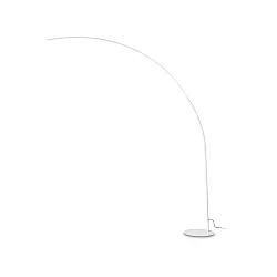 Standerlampe COMET IP20, hvid dæmpbar