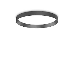 Loftlampe FLY PL LED LED IP40, pulverlakeret, sort