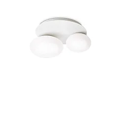 Loftlampe NINFEA PL2 2-flammer GX53 IP20, hvid