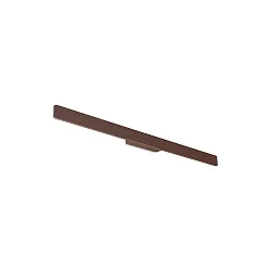 outdoor wall luminaire LINEA IP54, coffee brown 