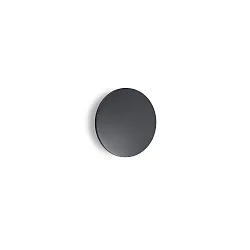 Udendørs wall luminaire PUNTO AP D18 rund, indirekte, omskiftelig IP54, antracit, mat 