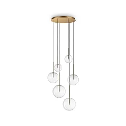 pendant luminaire EQUINOXE G4 IP20, chrome 