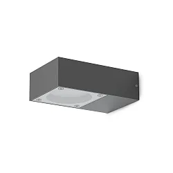 Udendørs wall luminaire SIRIO GX53 IP65, sort 