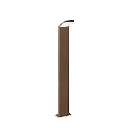 Pælelampe STYLE 100 led IP54, kaffebrun 