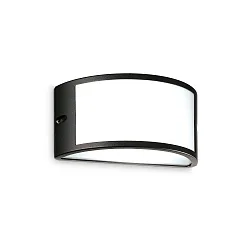 Udendørs wall luminaire REX-1 UP/DOWN E27 IP44, sort dæmpbar