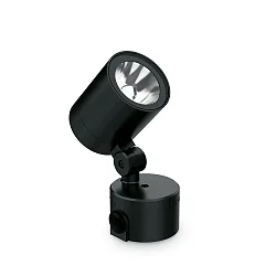 Gulvlampe O-ZONE SMALL vipbar IP66, sort 