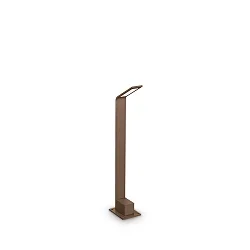 Udendørs stativlampe AGOS IP54, kaffebrun 