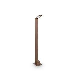 Udendørs stativlampe AGOS IP54, kaffebrun 