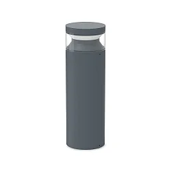 Fatningslampe BOEING H040 cylindrisk, omskiftelig, med diffuser IP65, antracit, mat 