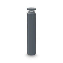 bollard light BOEING H070 cylindrical, switchable, with diffuser IP65, anthracite, mat 