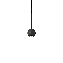 Pendel ARCHIMEDE balleformet IP20, sort 