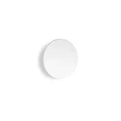 Udendørs wall luminaire PUNTO AP D24 rund, indirekte, omskiftelig IP54, hvid mat 