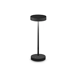 Batteri bordlampe TOFFEE IP54, sort dæmpbar