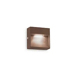 Udendørs wall luminaire DEDRA IP65, kaffebrun 