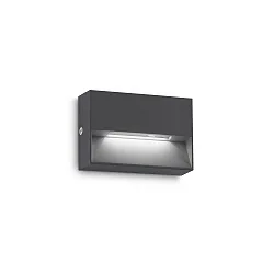 Udendørs wall luminaire DEDRA IP65, antracit 