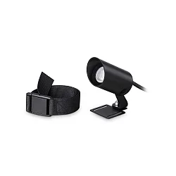 Gulvlampe KOALA med tape IP65, sort 