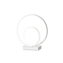 table lamp OZ TL ON-OFF round, with switch IP20, white matt 