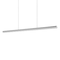 pendant luminaire DORICA SP1 D46 / B1400 down, 1 flame, smooth, long, DALI controllable IP20, brushed copper dimmable