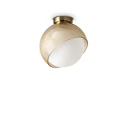 Loftlampe BLOOM D22 med lampefatning E27 IP20, messing