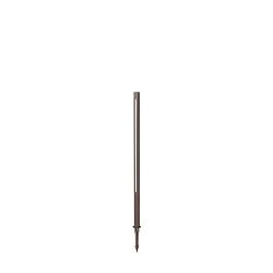 path light JEDI PT LED 80.5CM square, switchable, with ground spike IP65, mat, coffee brown 