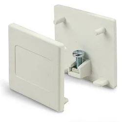 3-faset endekappe CLASSIC, hvid