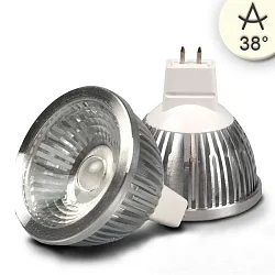 Reflektorpære MR16 dæmpbar GU5,3 5,7W 400lm 5000K 38° CRI >83 dæmpbar