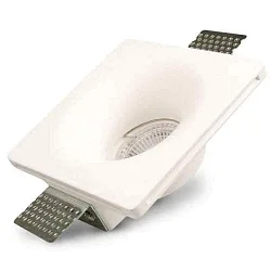 Indbygningslampe GX5.3 IP20, hvid