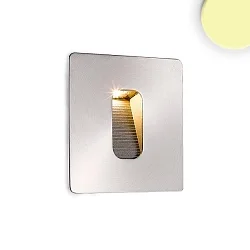 Indbygningslampe IP65, sølv  3,8W 100lm 3000K CRI 80-89
