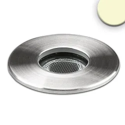 Indbygningslampe IP67, aluminium  2W 160lm 3000K CRI 80-89